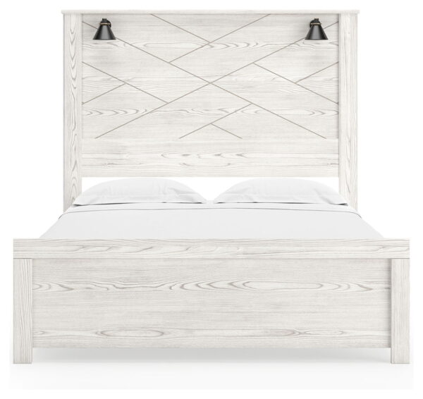 Gerridan - Panel Bed With Sconces - Image 2