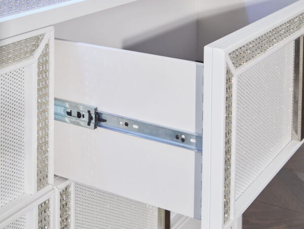 Chalanna - White - Dresser And Mirror - Image 2