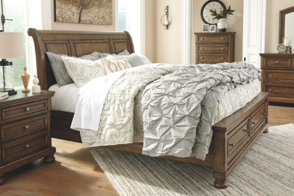 Flynnter - Sleigh Bedroom Set - Image 2