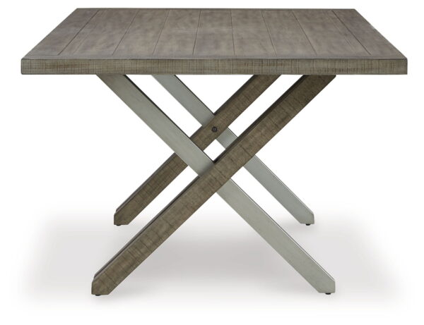 Krystanza - Weathered Gray - Rectangular Dining Room Table - Image 2