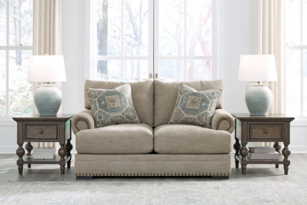 Galemore - Quarry - Loveseat - Image 3