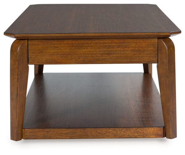 Trenmour - Medium Brown - Rectangular Cocktail Table - Image 2