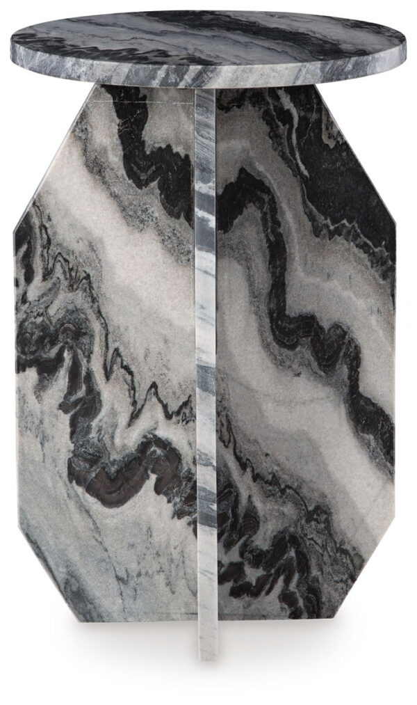 Wrenlane - Black / White / Taupe - Accent Table - Image 4
