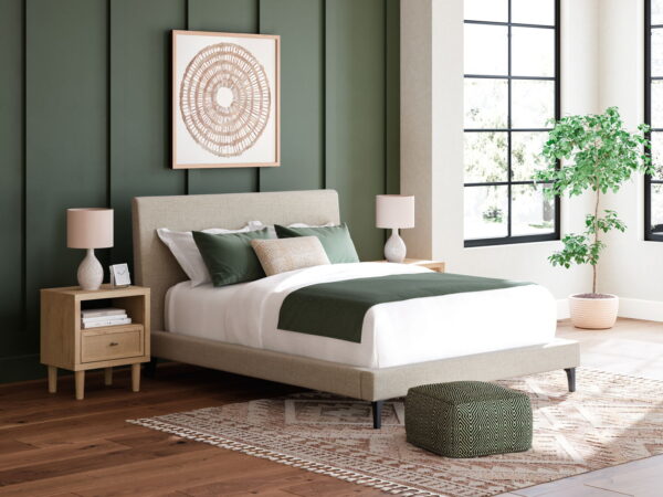 Cielden - Upholstered Bed With Roll Slats - Image 9