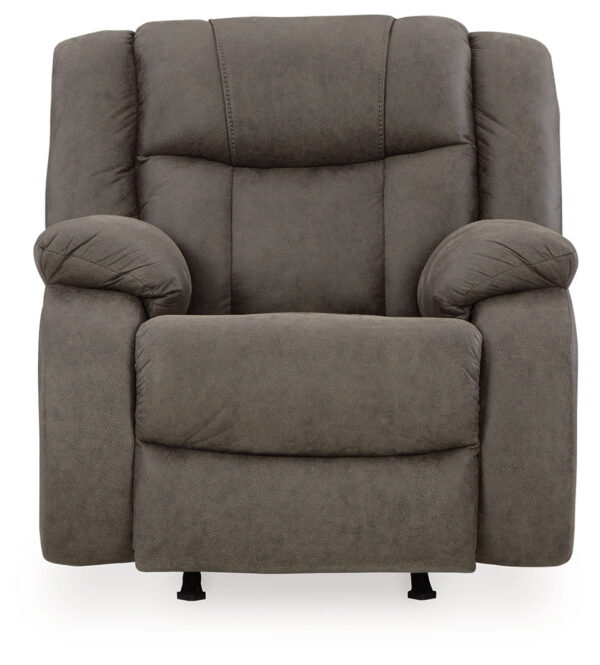 First Base - Gunmetal - Rocker Recliner - Image 3
