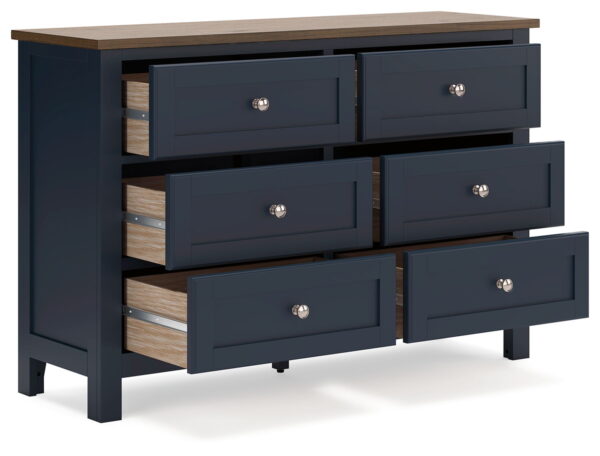 Landocken - Brown / Blue - Dresser - Image 2