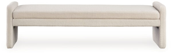 Lembertson - Ecru - Accent Bench - Image 3