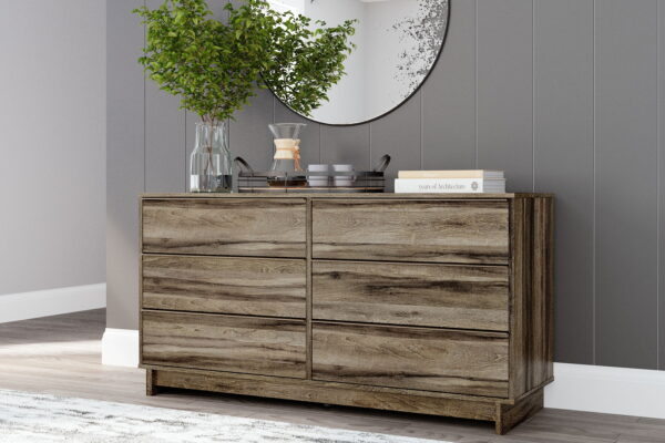 Shallifer - Brown - Six Drawer Dresser - Image 4