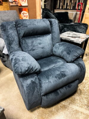Blue Power Recliner