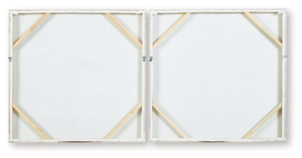 Amoryville - Taupe / Green / Gold Finish - Wall Art Set (Set of 2) - Image 4