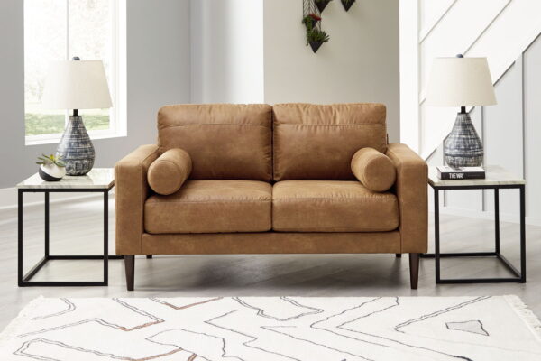 Telora - Caramel - Loveseat - Image 4