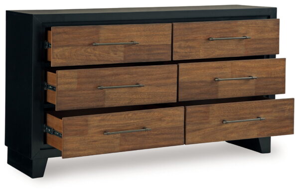 Kraeburn - Brown / Black - Dresser - Image 4