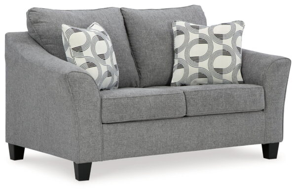 Mathonia - Smoke - Loveseat - Image 4