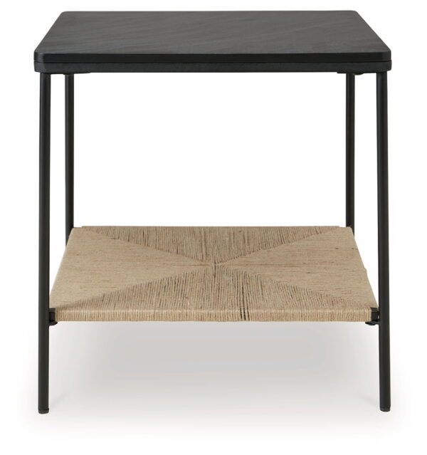Minrich - Black / Natural - Accent Table - Image 4