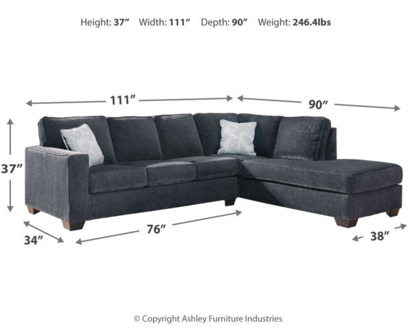 Altari - Sleeper Sectional - Image 6