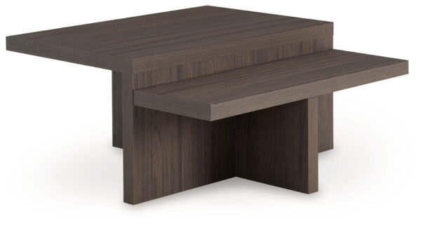 Zendex - Brown - Occasional Table Set (Set of 2) - Image 3