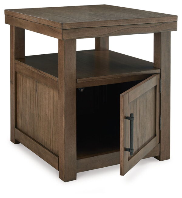 Boardernest - Brown - Rectangular End Table - Image 3