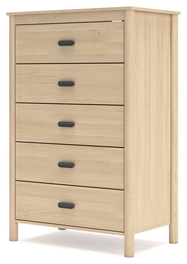 Cabinella - Tan - Five Drawer Chest - Image 4