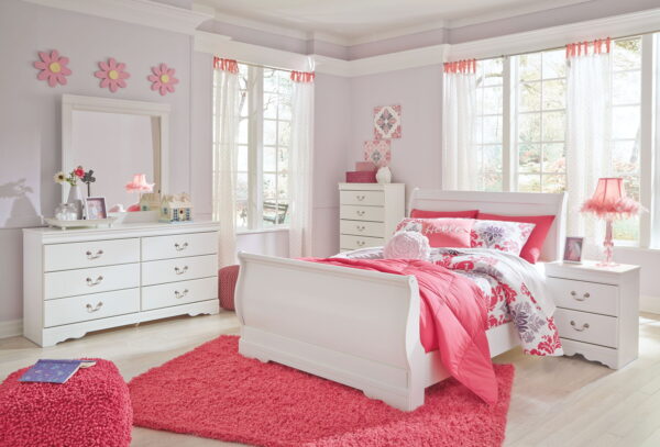 Anarasia - Sleigh Bed - Image 10