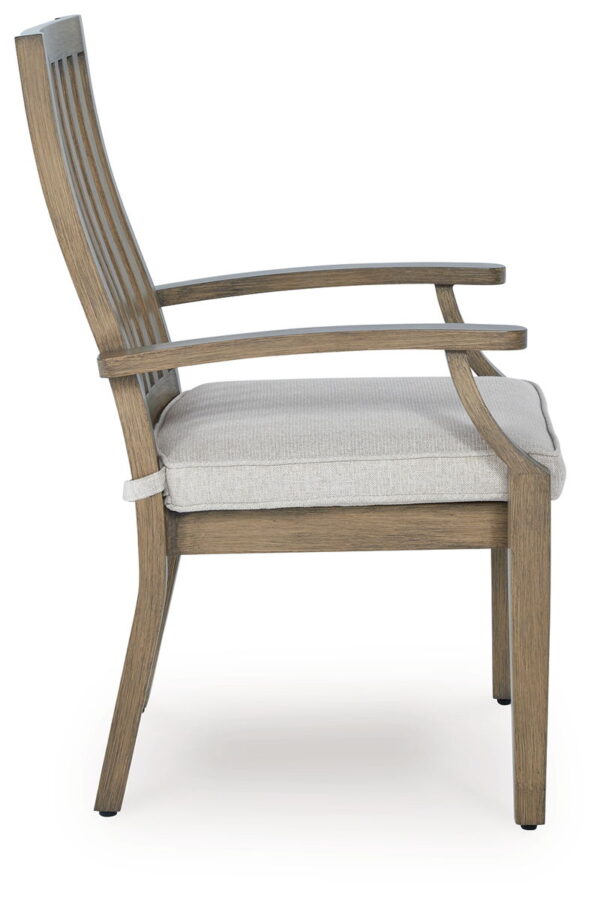 Rainier Ranch - Brown / Beige - Arm Chair With Cushion (Set of 2) - Image 4