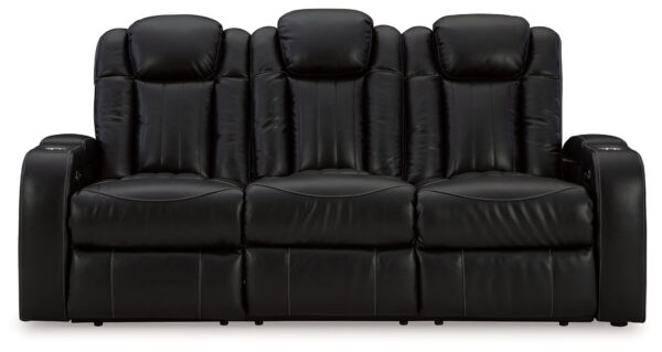 Caveman Den - Midnight - Power Reclining Sofa With Adj Headrest - Image 3
