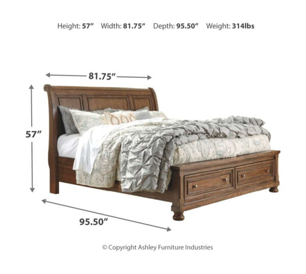 Flynnter - Sleigh Bedroom Set - Image 7