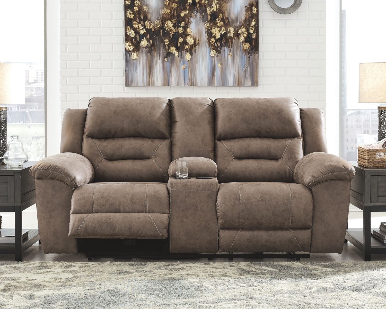 Stoneland - Reclining Living Room Set - Image 2