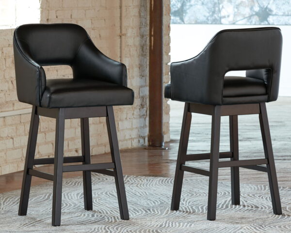 Tallenger - Upholstered Swivel Barstool (Set of 2) - Image 7