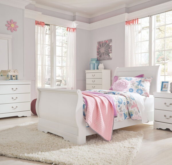 Anarasia - Sleigh Bed - Image 4