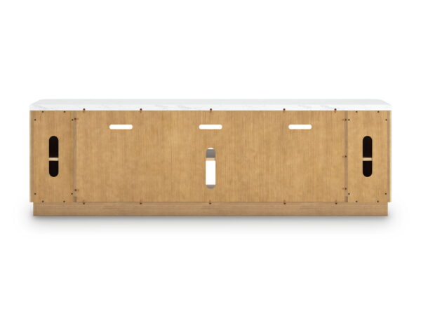 Camdill - Light Brown - XL TV Stand With Fireplace Option - Image 3