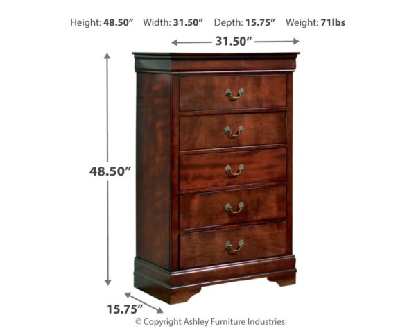 Alisdair - Reddish Brown - Chest - Image 2
