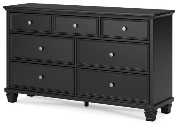 Lanolee - Black - Dresser - Image 3