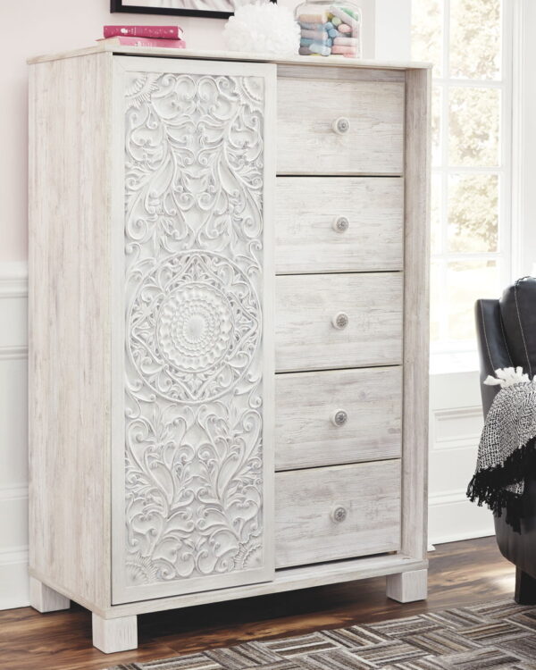 Paxberry - Whitewash - Dressing Chest - Image 2