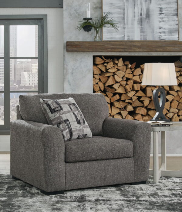 Gardiner - Pewter - Chair And A Half - Image 4