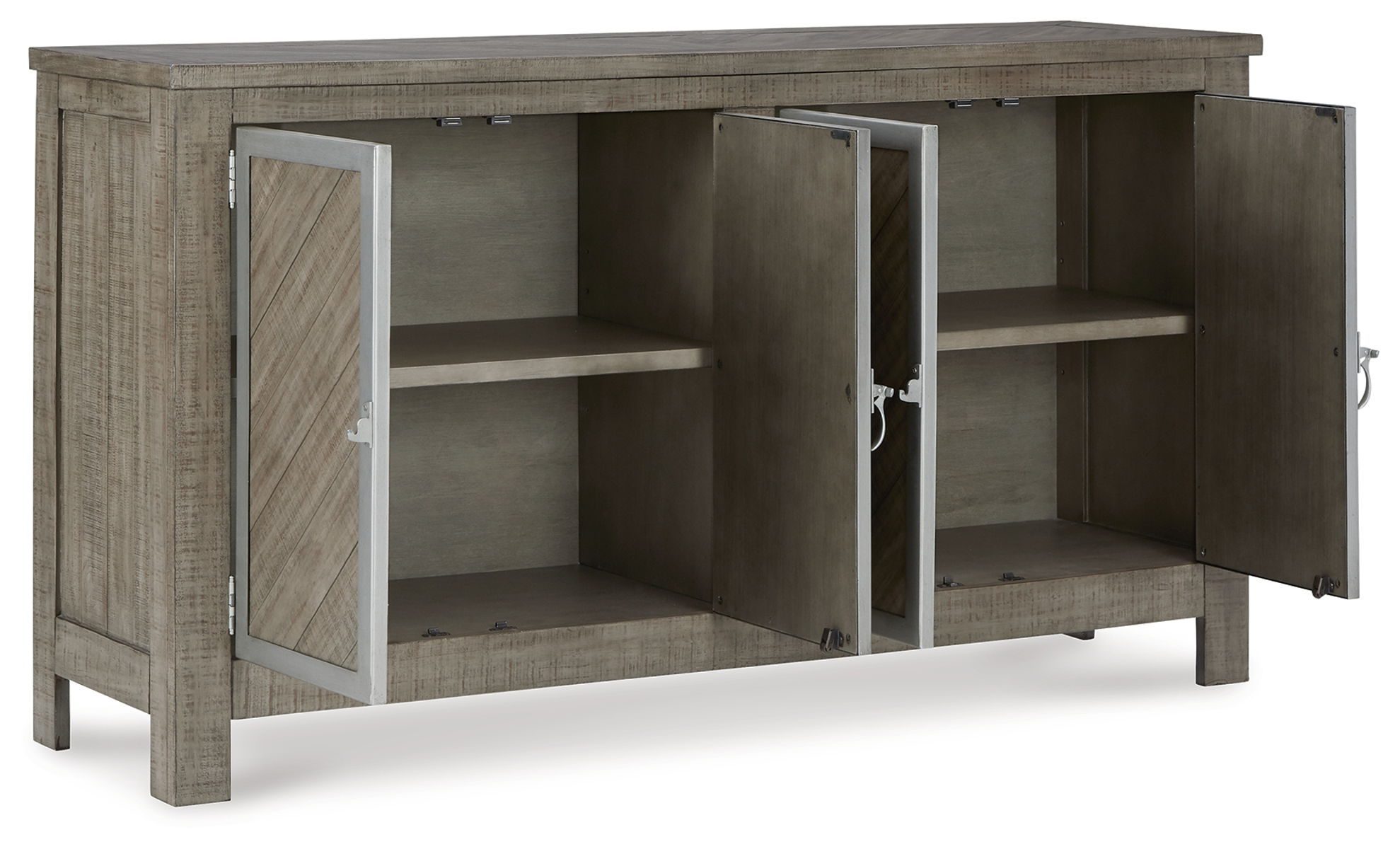 Krystanza - Weathered Gray - Dining Room Server - Image 2