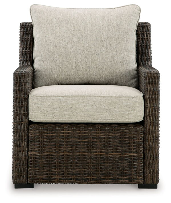 Brook Ranch - Brown - Lounge Chair With Cushion - Image 4