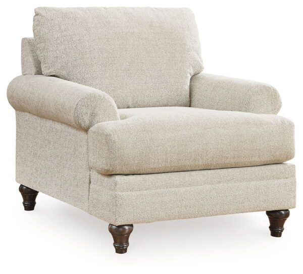 Valerani - Sandstone - 2 Pc. - Chair, Ottoman - Image 2