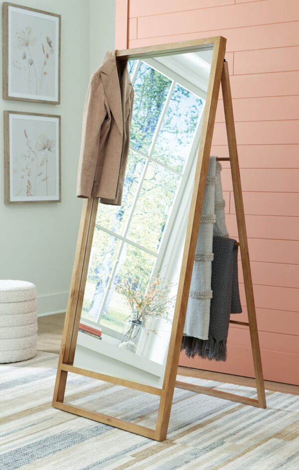 Devford - Brown - Floor Mirror - Image 3