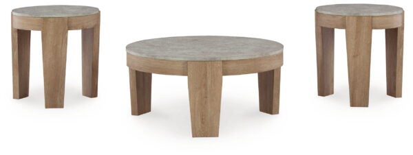 Guystone - Light Brown - Occasional Table Set (Set of 3) - Image 3