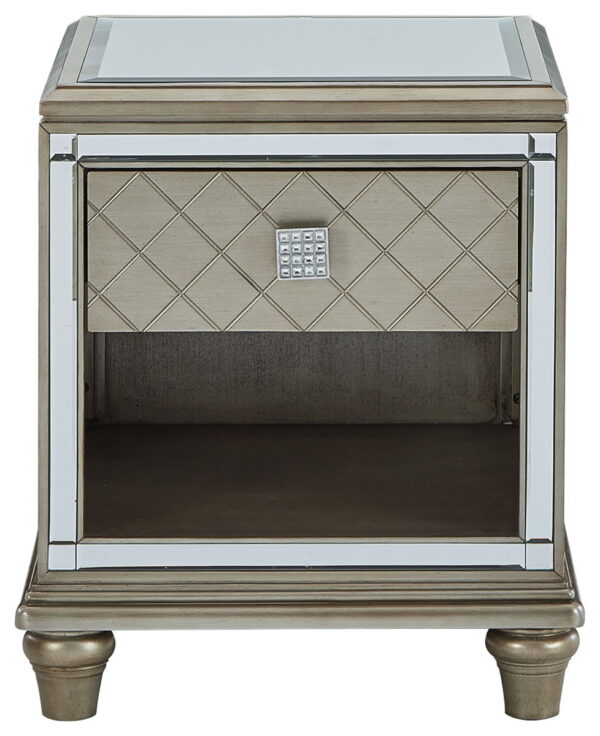 Chevanna - Platinum - Rectangular End Table - Image 4