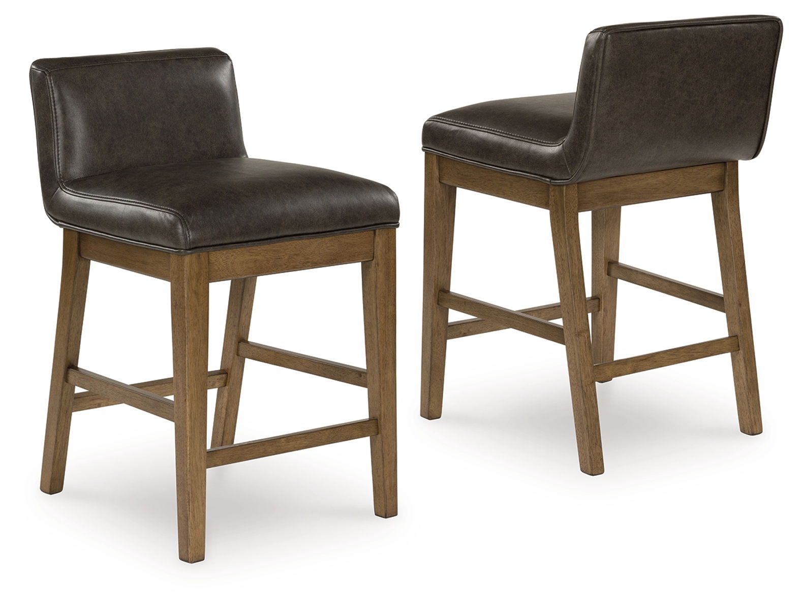 Cabalynn - Two-tone Brown - Upholstered Barstool (Set of 2) - Image 2