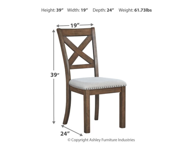 Moriville - Beige - Dining UPH Side Chair (Set of 2) - Image 4