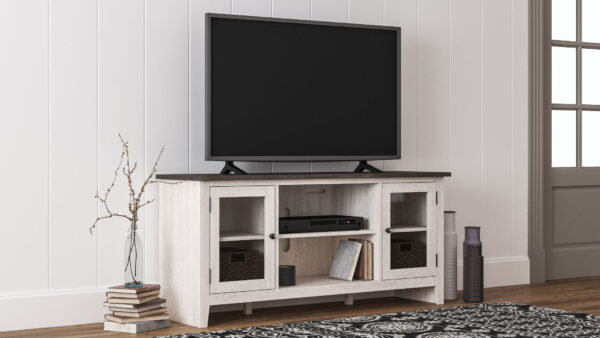 Dorrinson - TV Stand With Fireplace Insert - Image 4