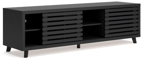 Danziar - Black - Extra Large TV Stand - Image 2