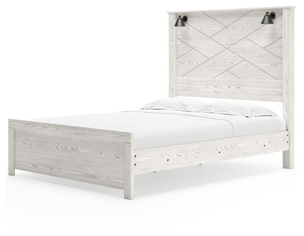 Gerridan - Panel Bed With Sconces - Image 5