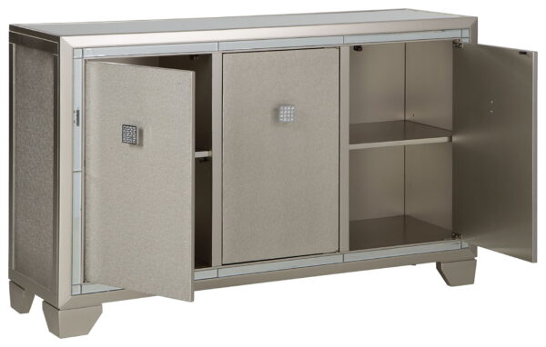 Chaseton - Champagne - Accent Cabinet - Image 4