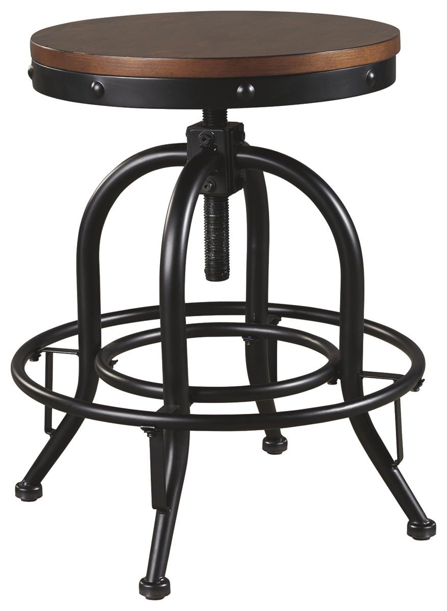 Valebeck - Swivel Barstool (Set of 2) - Image 4