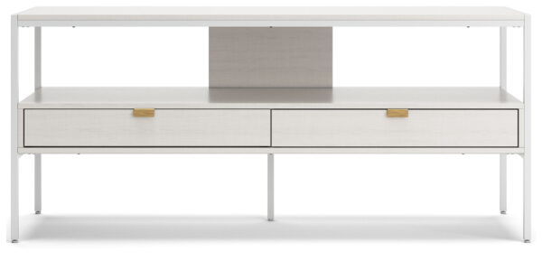 Deznee - White - Large TV Stand - Image 2