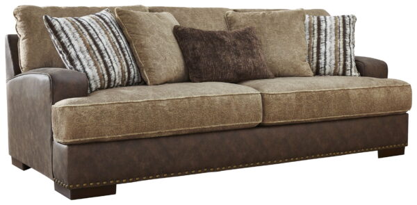 Alesbury - Chocolate - Sofa - Image 3