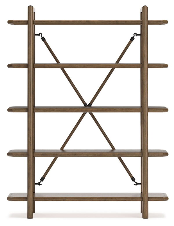 Roanhowe - Brown - Bookcase - Image 2